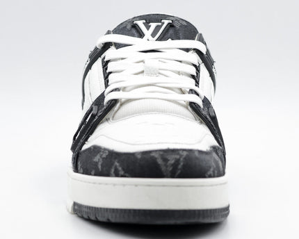 Sneaker LV Trainer White Black White