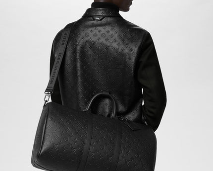 Sac Keepall Bandoulière 50 - LV - Full Black