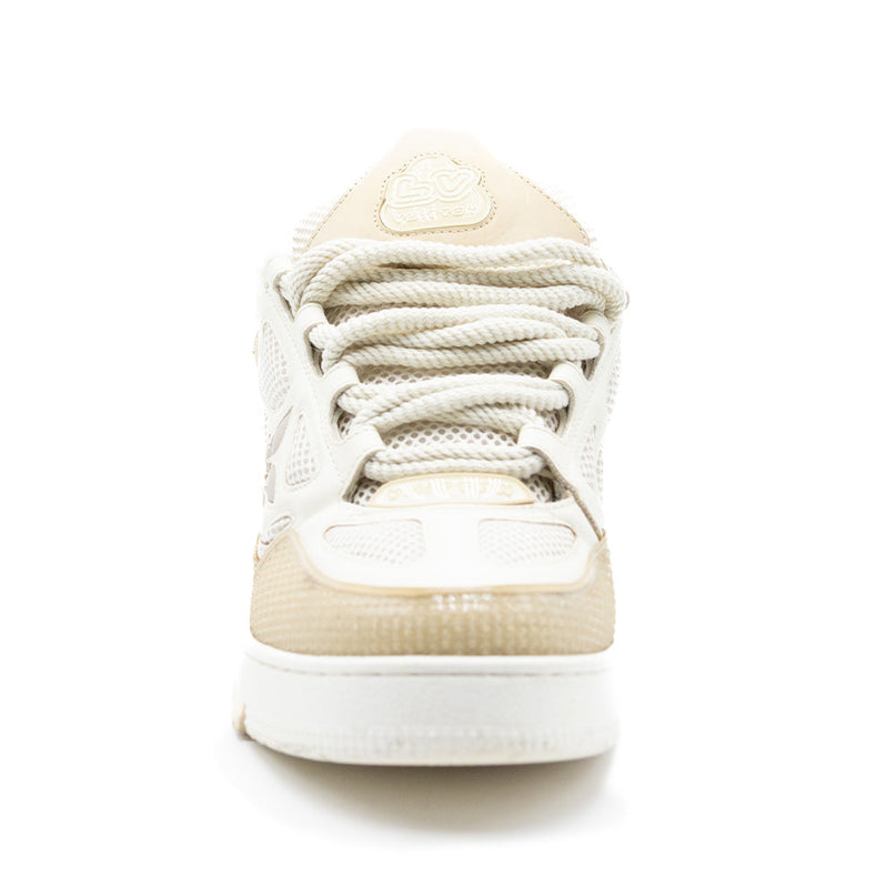 Louis Vuitton Skate Sneaker Beige White