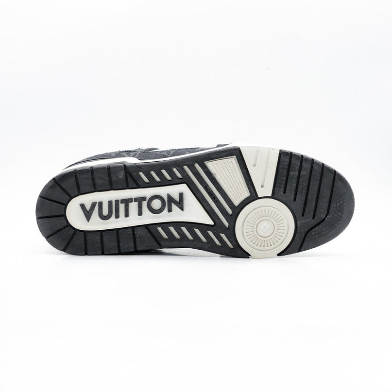 Sneaker LV Trainer White Black White