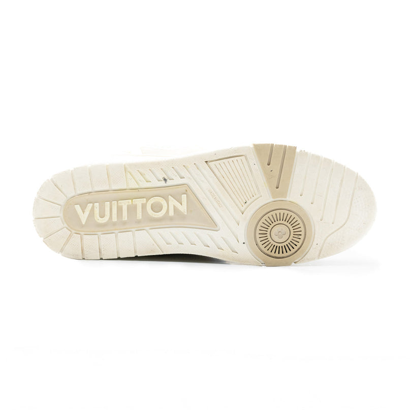 Louis Vuitton Skate Sneaker Beige White