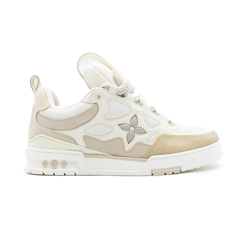 Louis Vuitton Skate Sneaker Beige White