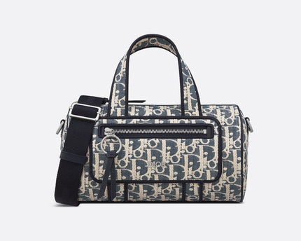 Sac Messenger zippé Dior - Blanc