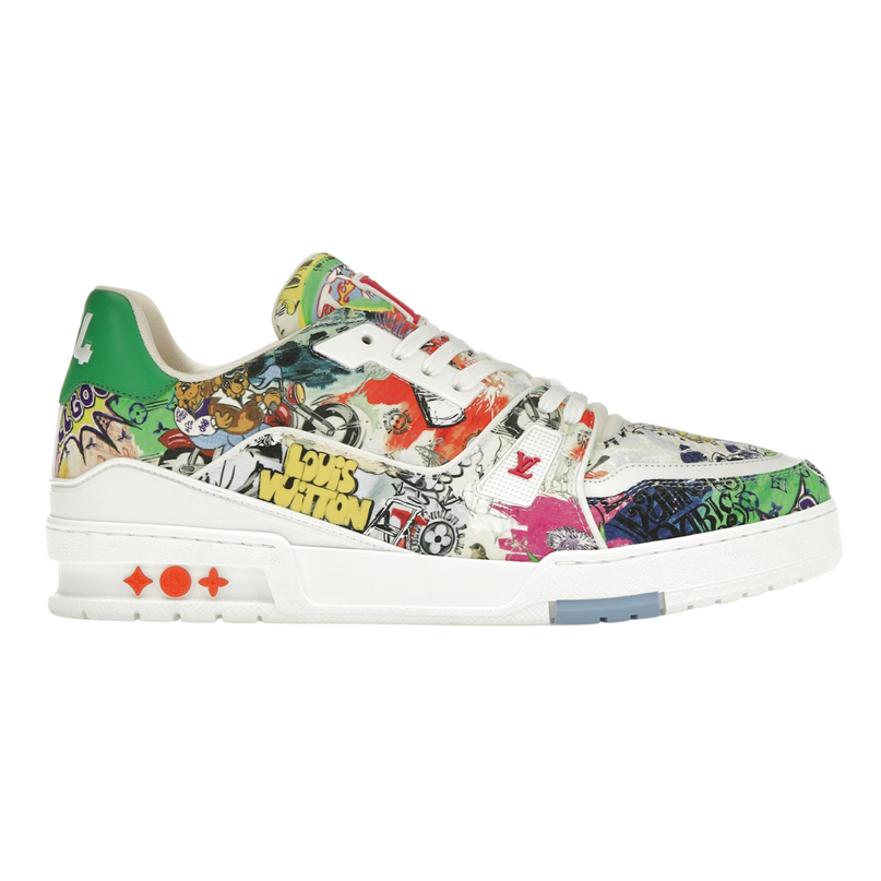 Sneaker LV Trainer Comic Motifs Multi (SS23)