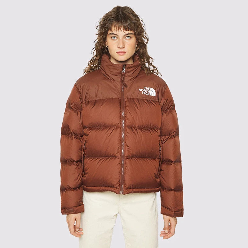 Brown Retro Nuptse 700 Pour Femme TNF