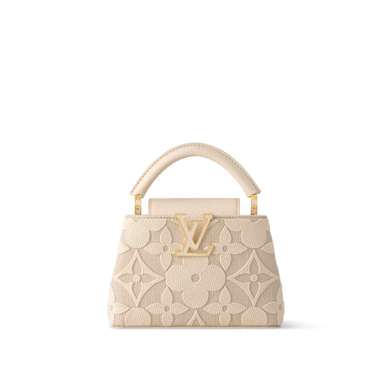 Sac Capucines Mini - LV - Blanc cassé