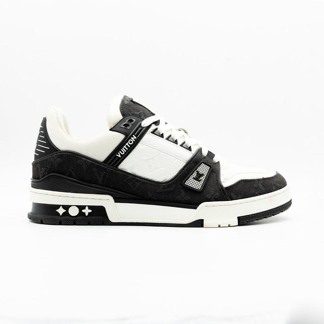 Sneaker LV Trainer White Black White