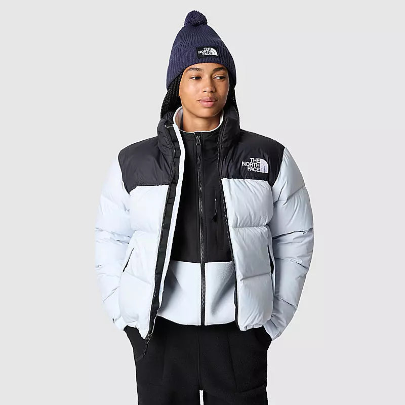 White Retro Nuptse 700 Pour Femme
