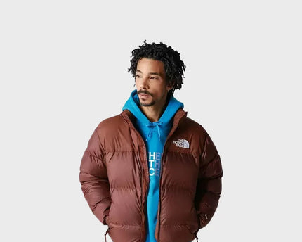 Brown Retro Nuptse 700 Pour Homme TNF