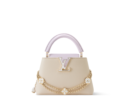 Sac Capucines Mini - LV - Beige/Rose