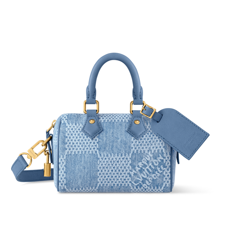 Sac Speedy Bandoulière 18 - LV - Bleu jeans