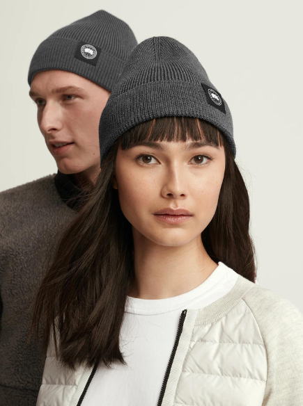 CANADA GOOSE - BONNET EN MÉRINOS