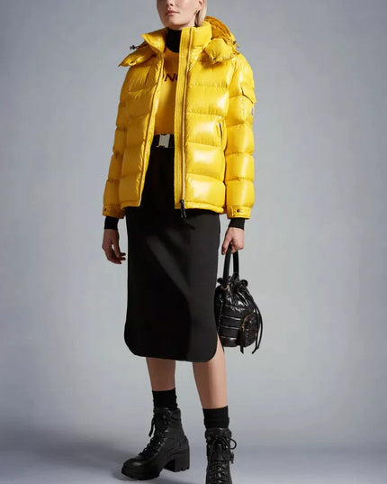 Doudoune Femme | Jaune Vif Moncler