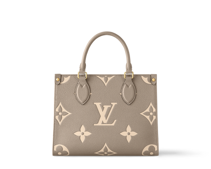 Cabas OnTheGo PM - LV - Gris Blanc