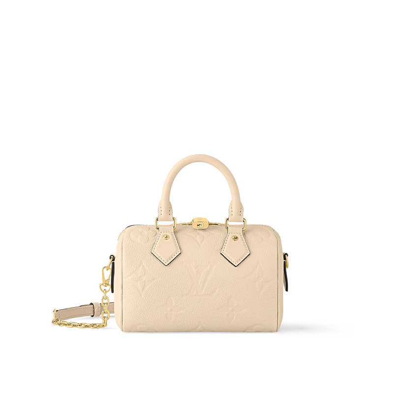 Sac Speedy Bandoulière 20 - LV - Beige
