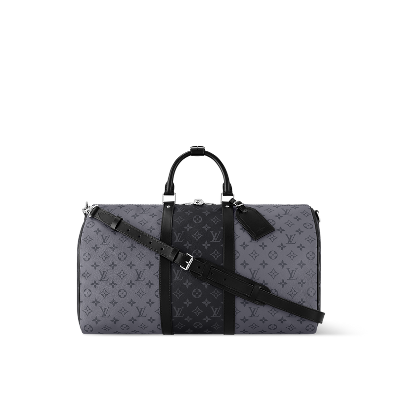 Sac Keepall Bandoulière 50 - LV - Gris