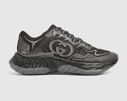 BASKETS GUCCI RIPPLE POUR HOMME  - NOIR