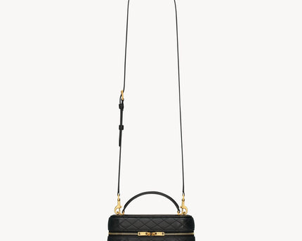 GABY VANITY BAG EN CUIR D’AGNEAU - YSL - NOIR