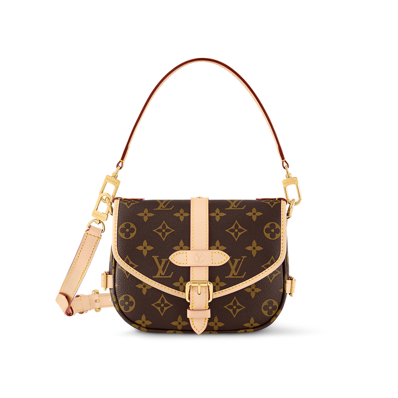 Sac Saumur BB - LV - Marron Classic