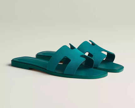 Sandales Oran - Oxford Green - Hermes