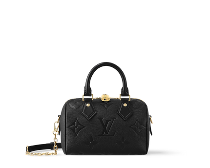 Sac Speedy Bandoulière 20 - LV - Noir