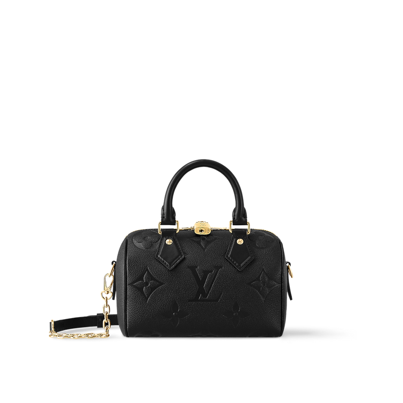 Sac Speedy Bandoulière 20 - LV - Noir
