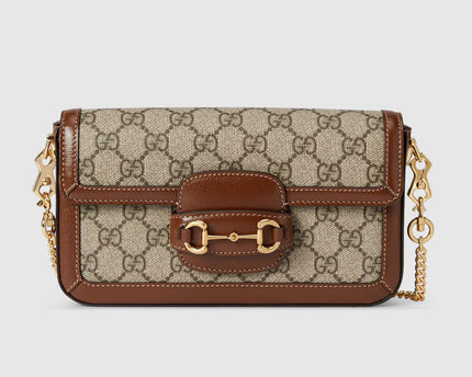 Sac à épaule Gucci Horsebit 1955 Soft petit format