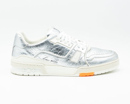 Sneaker LV Trainer Silver White