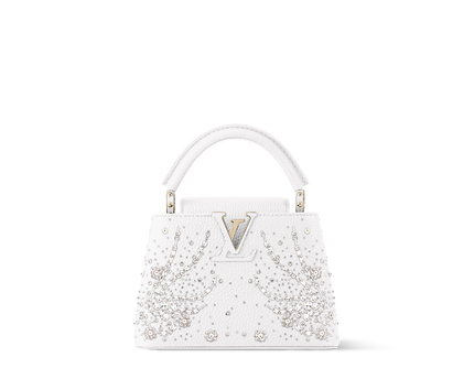 Sac Capucines Mini - LV - Blanc