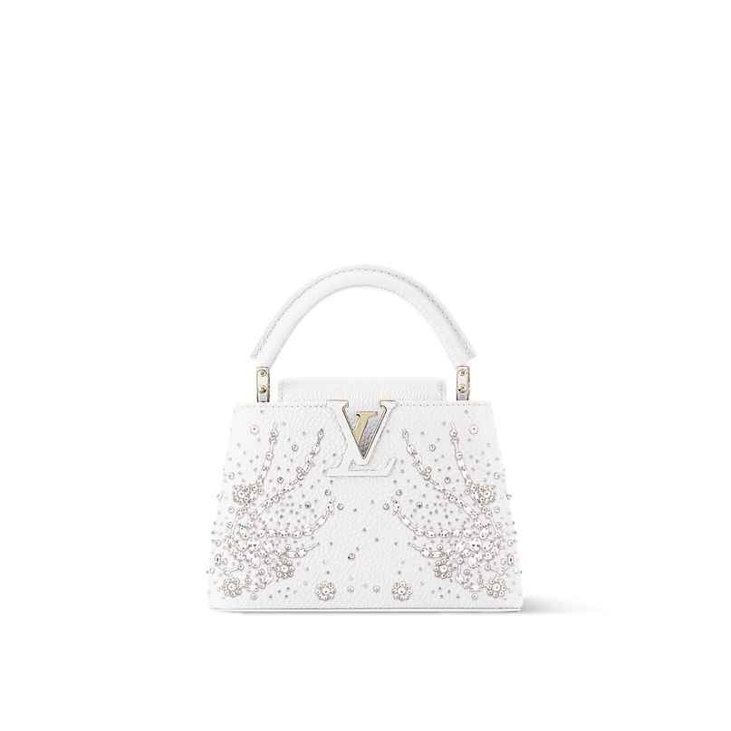 Sac Capucines Mini - LV - Blanc