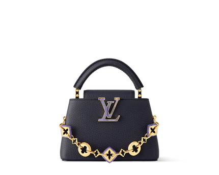 Sac Capucines Mini - LV - Noir/Doré