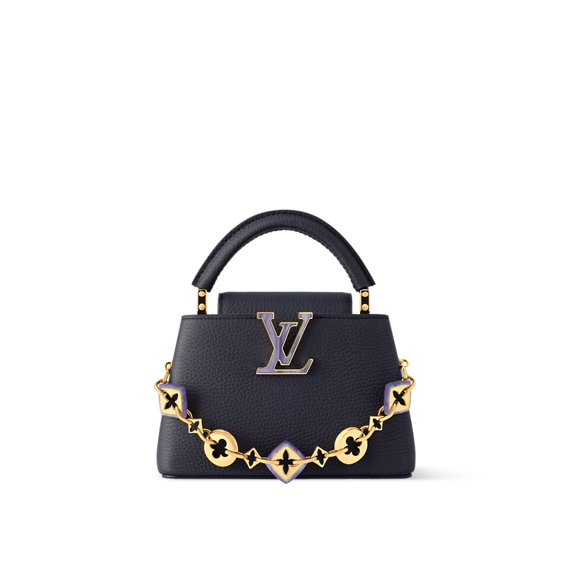 Sac Capucines Mini - LV - Noir/Doré