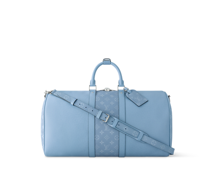 Sac Keepall Bandoulière 50 - LV - Bleu