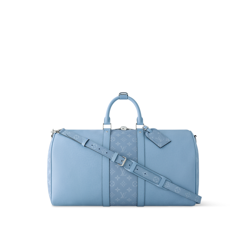 Sac Keepall Bandoulière 50 - LV - Bleu