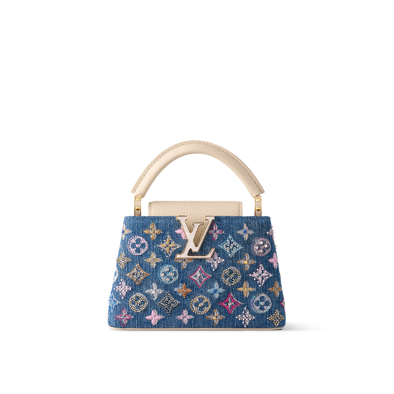 Sac Capucines Mini - LV - Bleu Multicolor