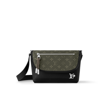 Sac Pulse Messenger - LV - Noir kaki