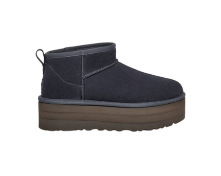 Botte UGG Classic Ultra Mini À Plateforme - Bleu