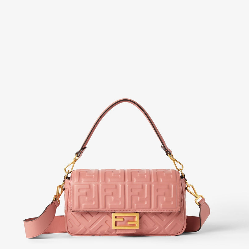 Sac Fendi Baguette - Rose
