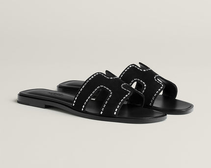 Sandales Oran - Noir - Hermes