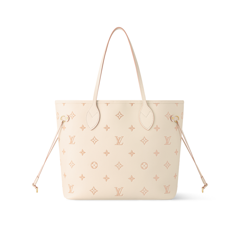 Sac Neverfull MM - LV - Beige/Rose