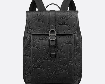 Sac à dos à rabat Dior Daily Noir