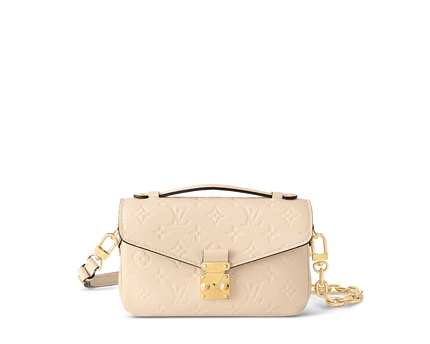 Pochette Métis East West - LV - Full Beige