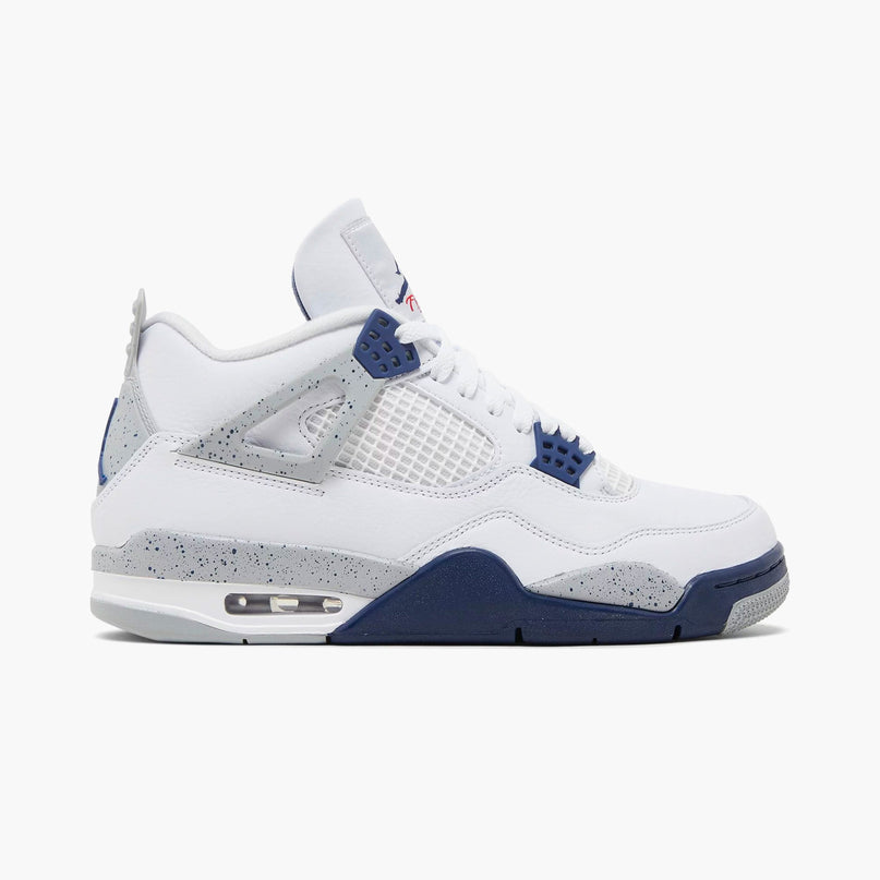 Air Jordan 4 Retro White Midnight Navy