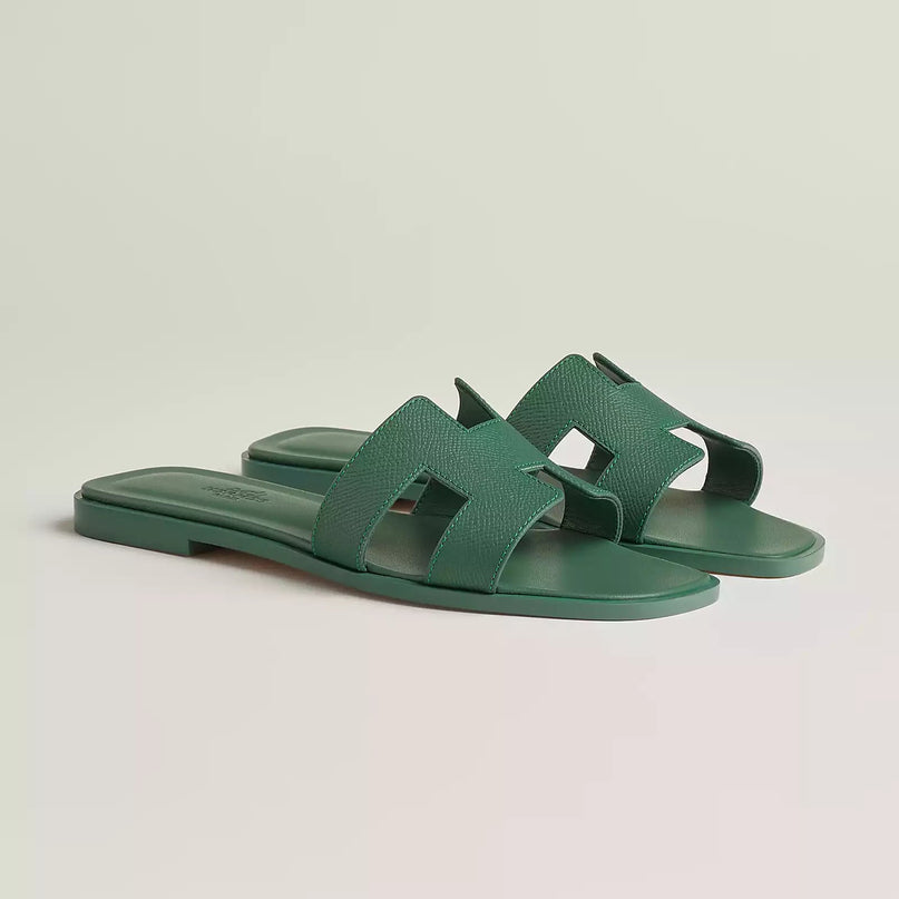 Sandales Oran - Ivy Green - Hermes
