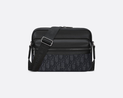 Sac Messenger zippé Rider 2.0 Dior - Noir