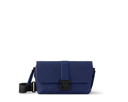 Sac messenger S-Cape - LV - Bleu nuit