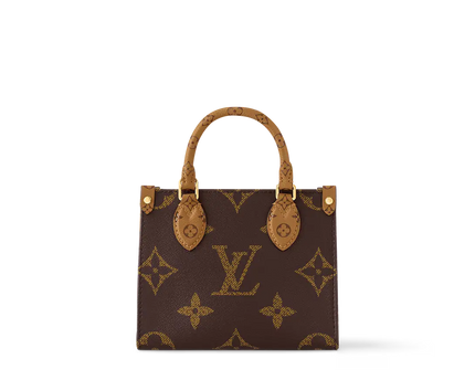 LV - Petit Cabas OnTheGo BB Maron double