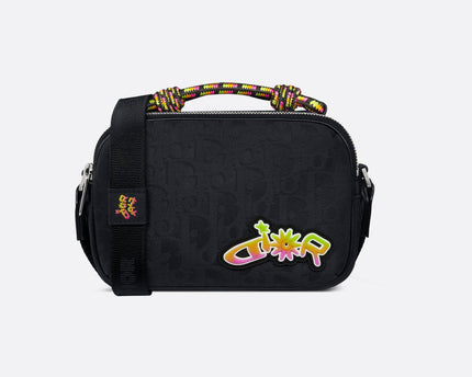 Mini sac zippé DIOR AND LEWIS HAMILTON