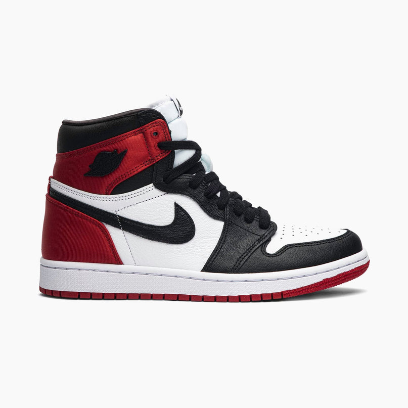 Air Jordan 1 Retro High Satin Black Toe