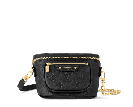 Mini Bumbag - LV - Full Noir